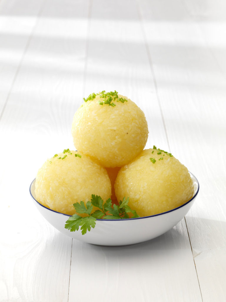 Veganes Weihnachtsessen: 
Knödel zur Hauptsache machen