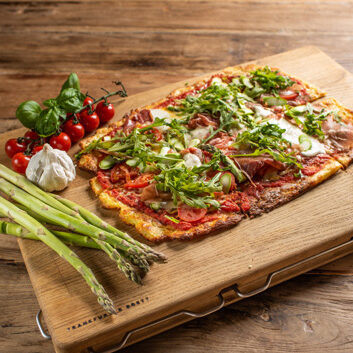 Kartoffeln oder Nudeln: Kloßteigpizza