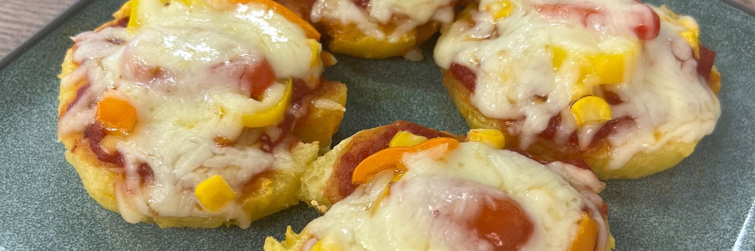Mini-Knödelpizza