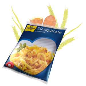 Burgis Eierspätzle pfannenfertig
