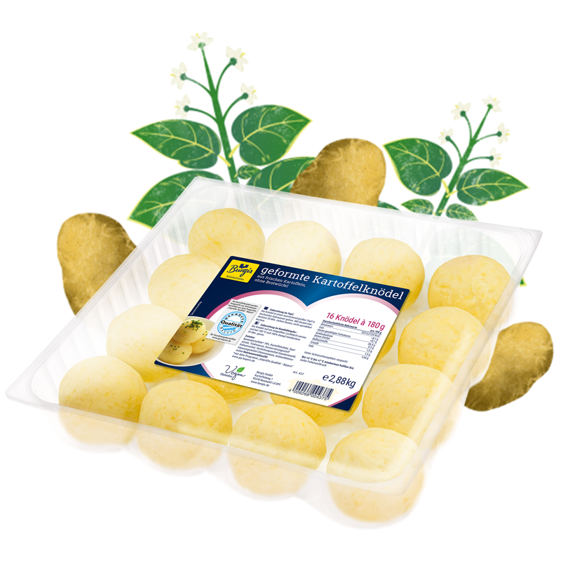Geformte Knödel